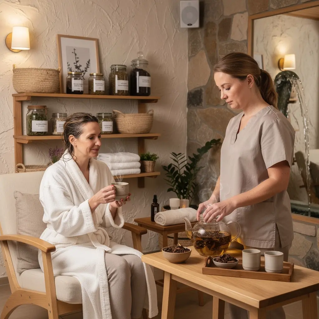 Pušies žievės ekstrakto arbata su Pycnogenol junginiu.